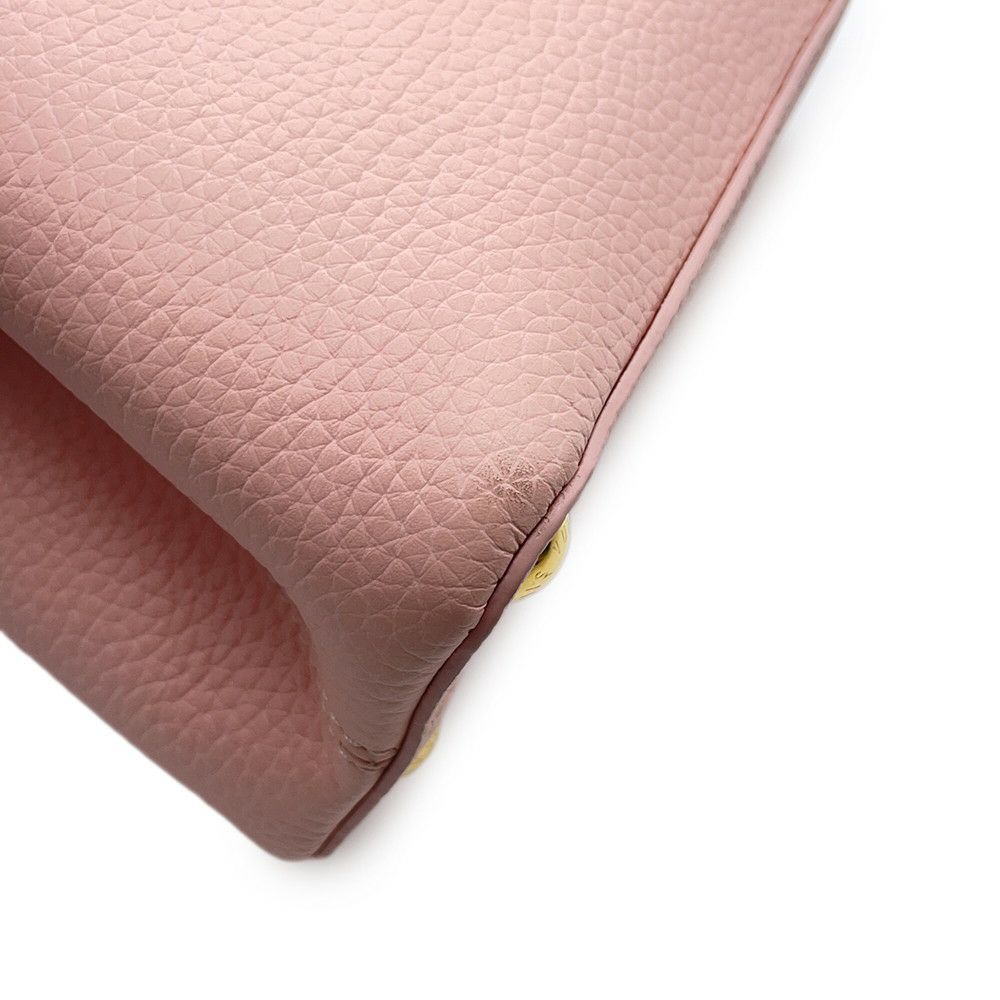 ルイヴィトン ハンドバッグ トリヨンレザー カプシーヌBB M22178 LOUIS VUITTON 2way ショルダーバック