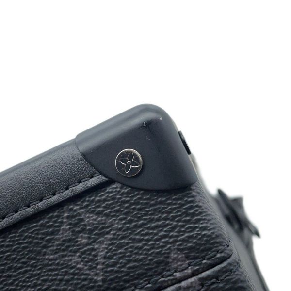 ルイヴィトン ビジネスバッグ モノグラム・エクリプス ソフトトランク・ブリーフケース LOUIS VUITTON BAG 黒 ブラック