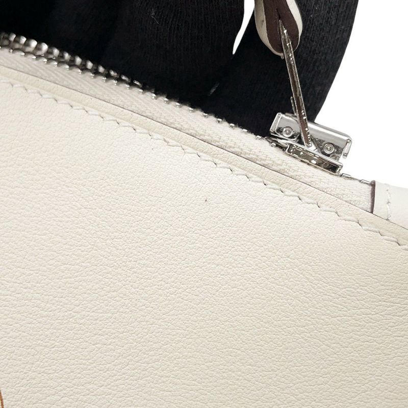 エルメス クラッチバッグ ヴィド・トン・サック PM インアンドアウト ナタ/シルバー金具 スイフト U刻印