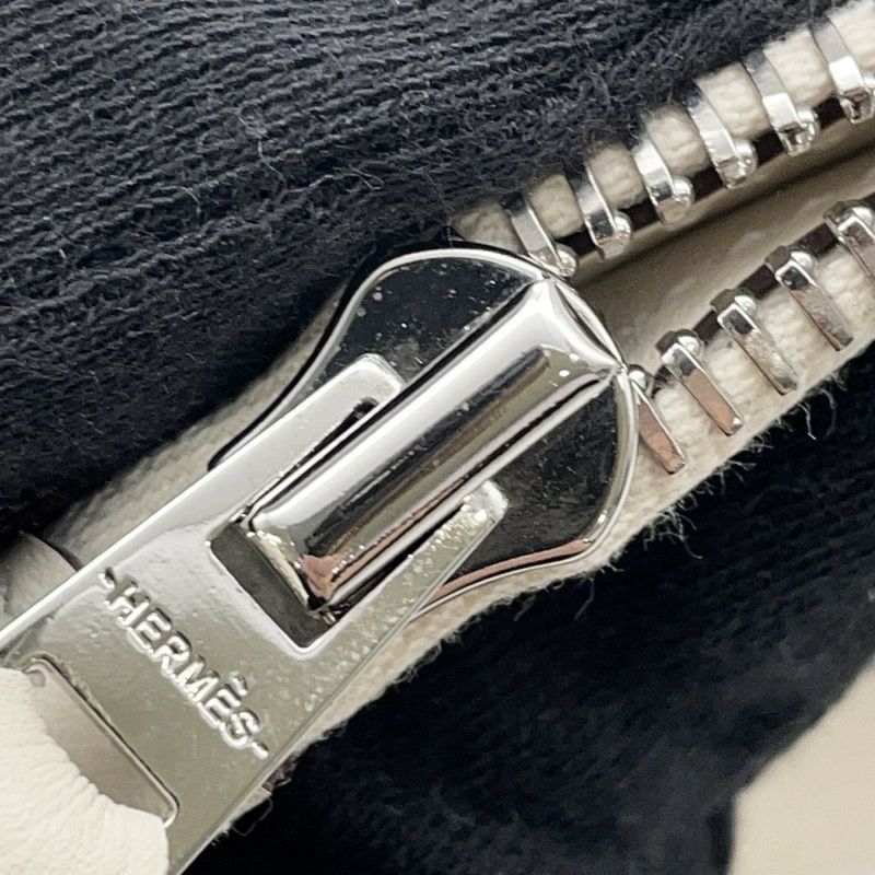 エルメス クラッチバッグ ヴィド・トン・サック PM インアンドアウト ナタ/シルバー金具 スイフト U刻印