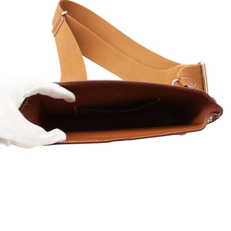 エルメス ショルダーバッグ ヴィドポッシュ フォーブ/シルバー金具 バレニアフォーブル W刻印