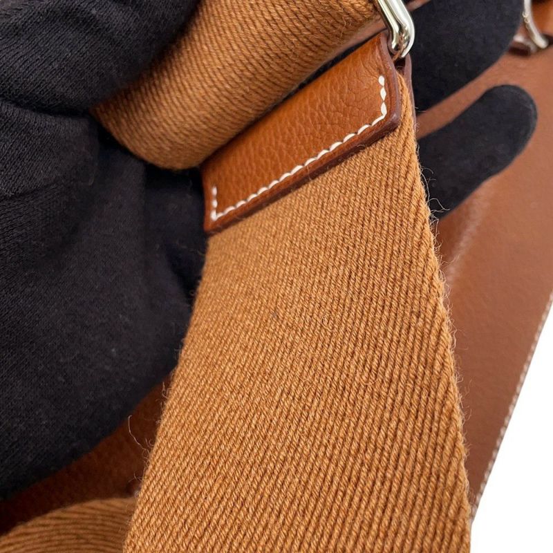 エルメス ショルダーバッグ ヴィドポッシュ フォーブ/シルバー金具 バレニアフォーブル W刻印