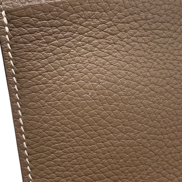 エルメス ハンドバッグ アルザン31 エトゥープ/シルバー金具 トリヨンクレマンス B刻印 2wayショルダー