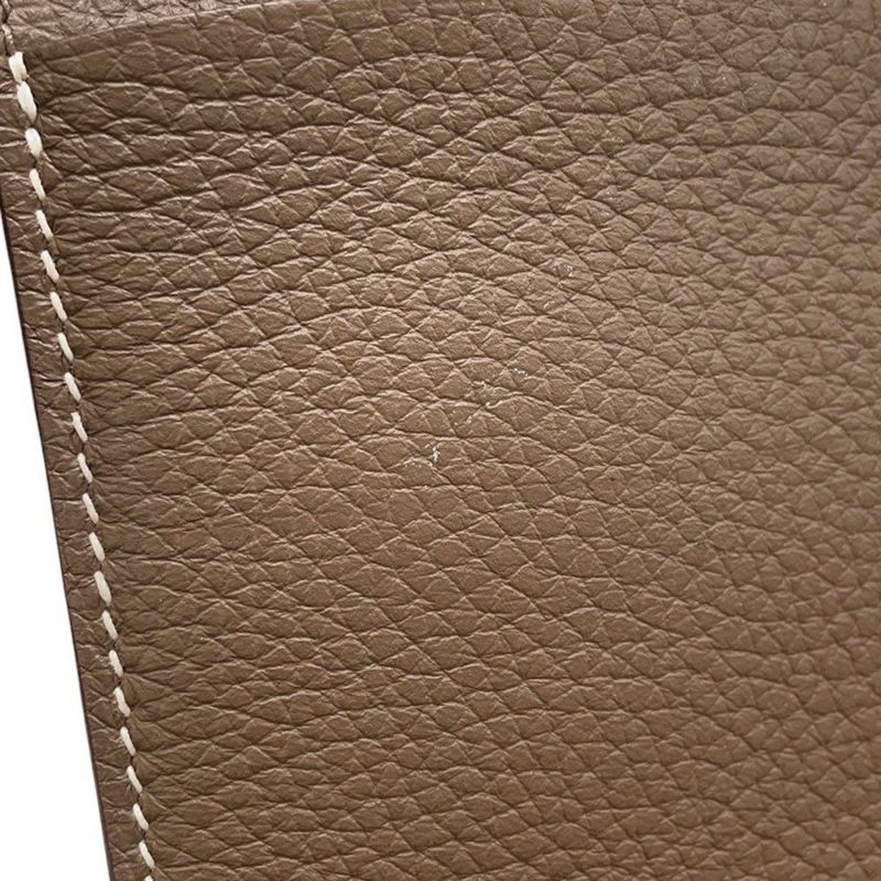 エルメス ハンドバッグ アルザン31 エトゥープ/シルバー金具 トリヨンクレマンス B刻印 2wayショルダー