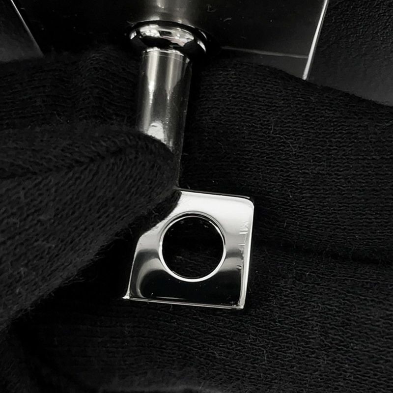 エルメス ボディバッグ ケリー アッカドPM ブラック/ニューライム/シルバー金具 トワルオフィシェ/スイフト K刻印 メンズ 黒