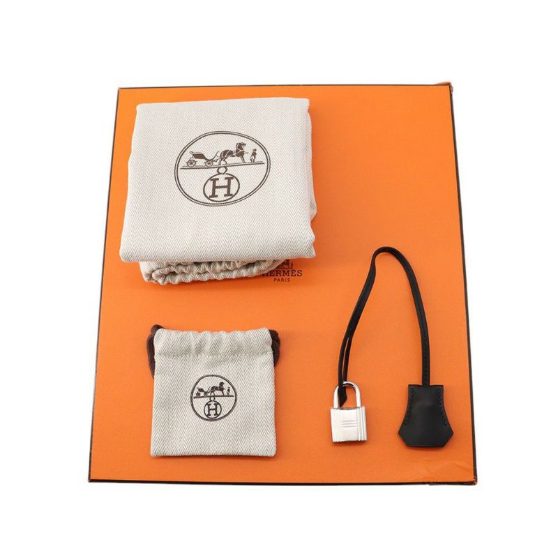 エルメス ボディバッグ ケリー アッカドPM ブラック/ニューライム/シルバー金具 トワルオフィシェ/スイフト K刻印 メンズ 黒