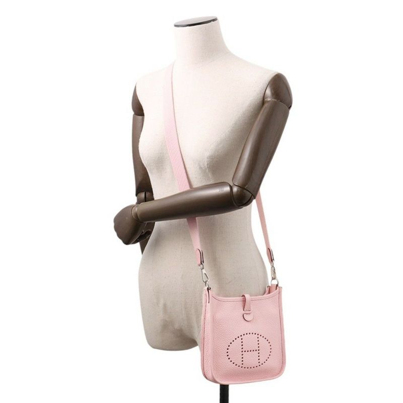 エルメス エブリンTPM 111cm アマゾン ローズサクラ/シルバー金具 トリヨンクレマンス B刻印