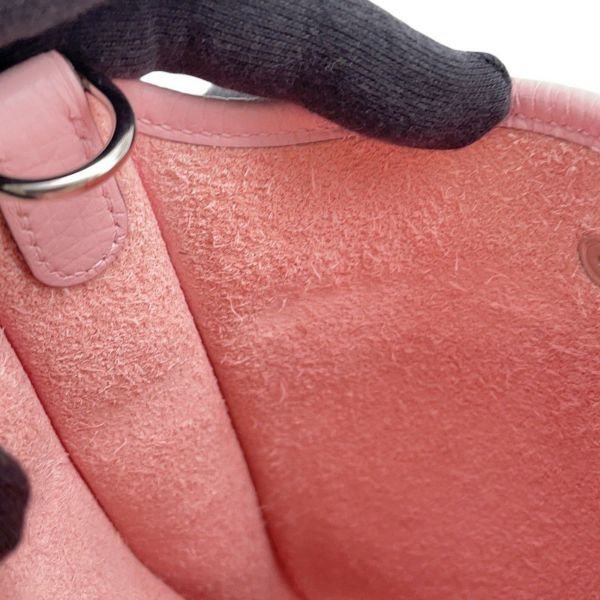 エルメス エブリンTPM 111cm アマゾン ローズサクラ/シルバー金具 トリヨンクレマンス B刻印