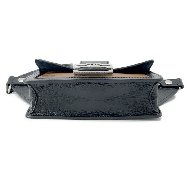 ルイヴィトン ボディバッグ モノグラム・ジャイアントリバース バムバッグ・ドーフィーヌ M67696  ブラック 黒