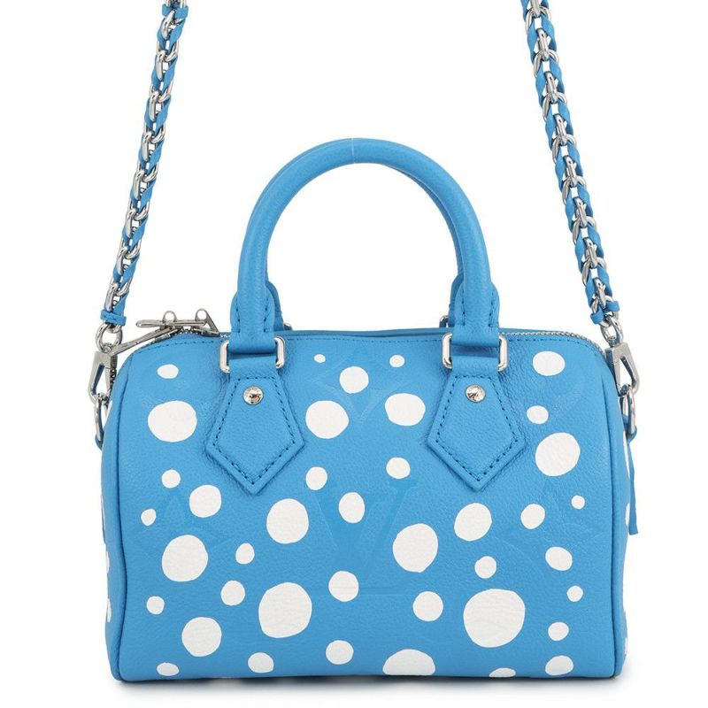 ルイヴィトン ハンドバッグ モノグラム・アンプラント LV×YK スピーディ・バンドリエール 20 M46425 2way 草間彌生 コラボ