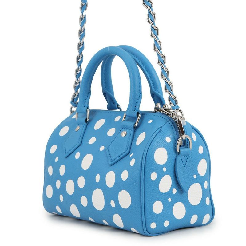 ルイヴィトン ハンドバッグ モノグラム・アンプラント LV×YK スピーディ・バンドリエール 20 M46425 2way 草間彌生 コラボ