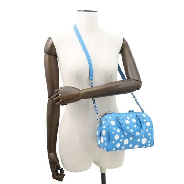 ルイヴィトン ハンドバッグ モノグラム・アンプラント LV×YK スピーディ・バンドリエール 20 M46425 2way 草間彌生 コラボ