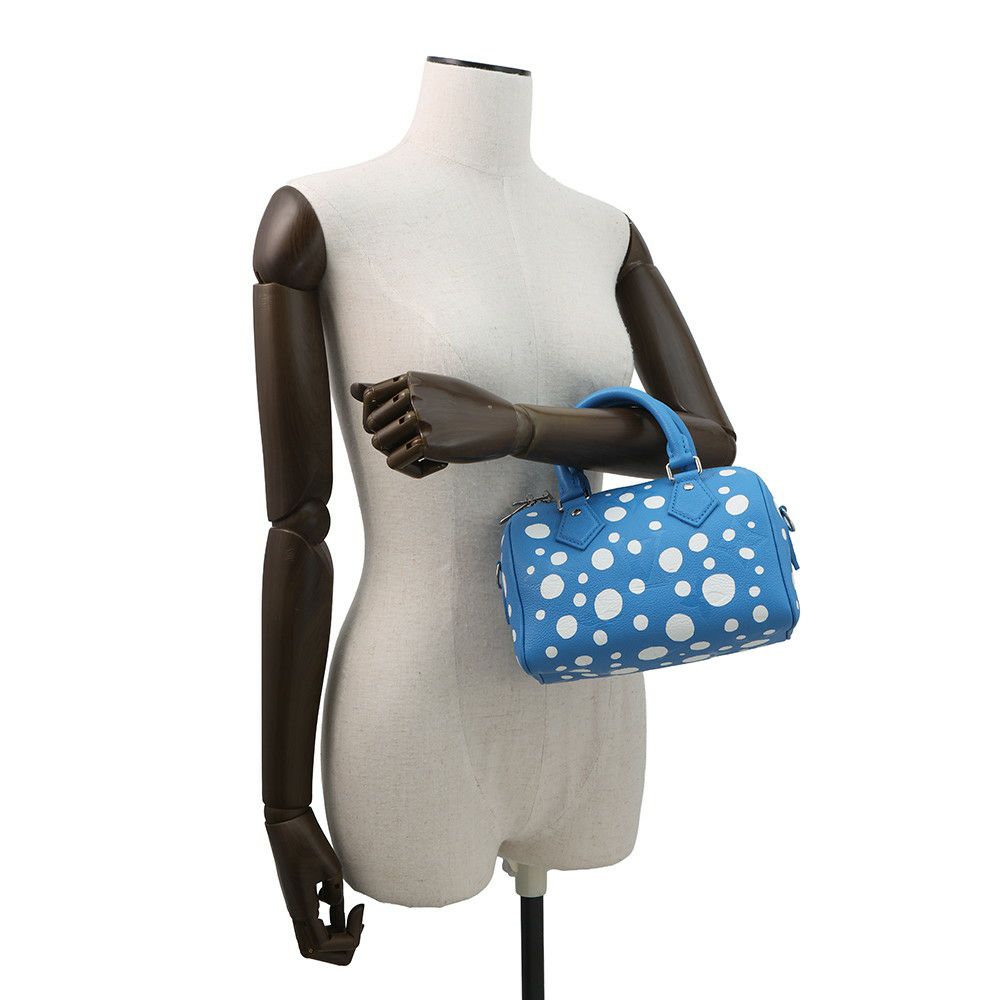 ルイヴィトン ハンドバッグ モノグラム・アンプラント LV×YK スピーディ・バンドリエール 20 M46425 2way 草間彌生 コラボ