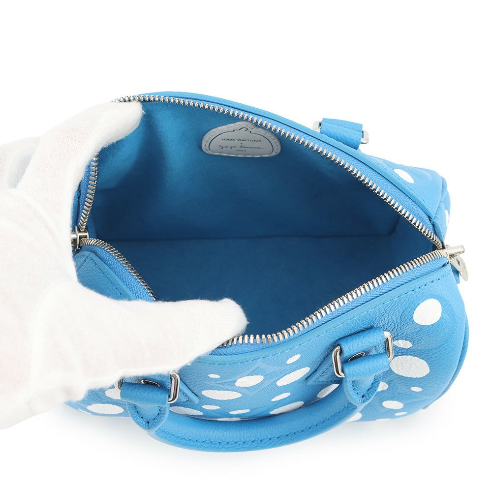 ルイヴィトン ハンドバッグ モノグラム・アンプラント LV×YK スピーディ・バンドリエール 20 M46425 2way 草間彌生 コラボ