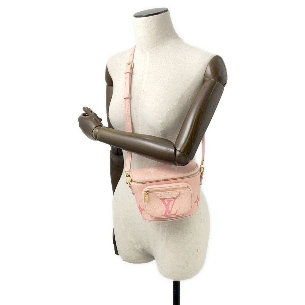 ルイヴィトン ショルダーバッグ バイカラー モノグラム・アンプラント ミニ バムバッグ M82347 ヴィトン バッグ 2way