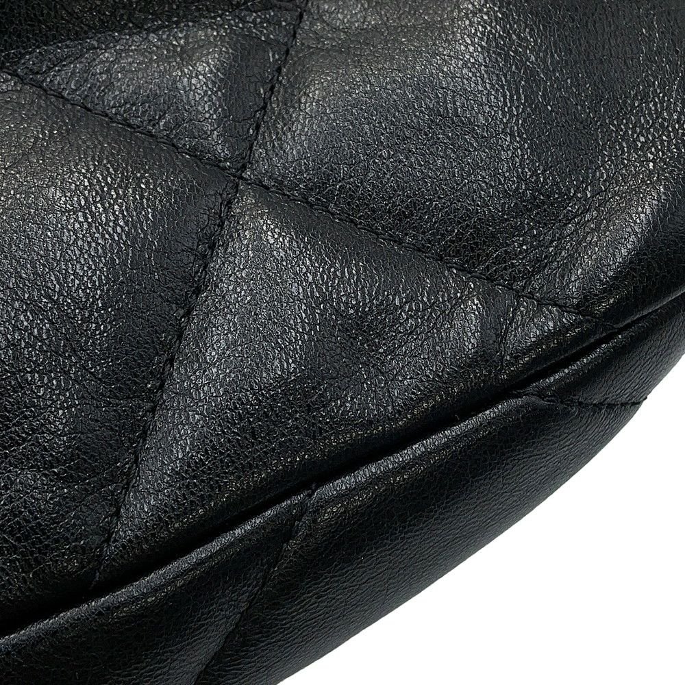 シャネル チェーンショルダーバッグ CHANEL19 フラップ ココマーク ラムスキン AS1160 CHANEL 2way 黒