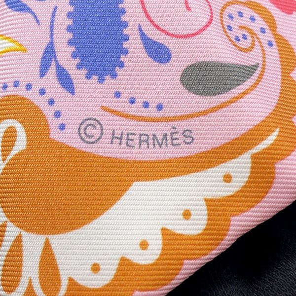 エルメス スカーフ ツイリー チーター・バンダナ Guepards Bandana HERMES シルク リボン 2024秋冬