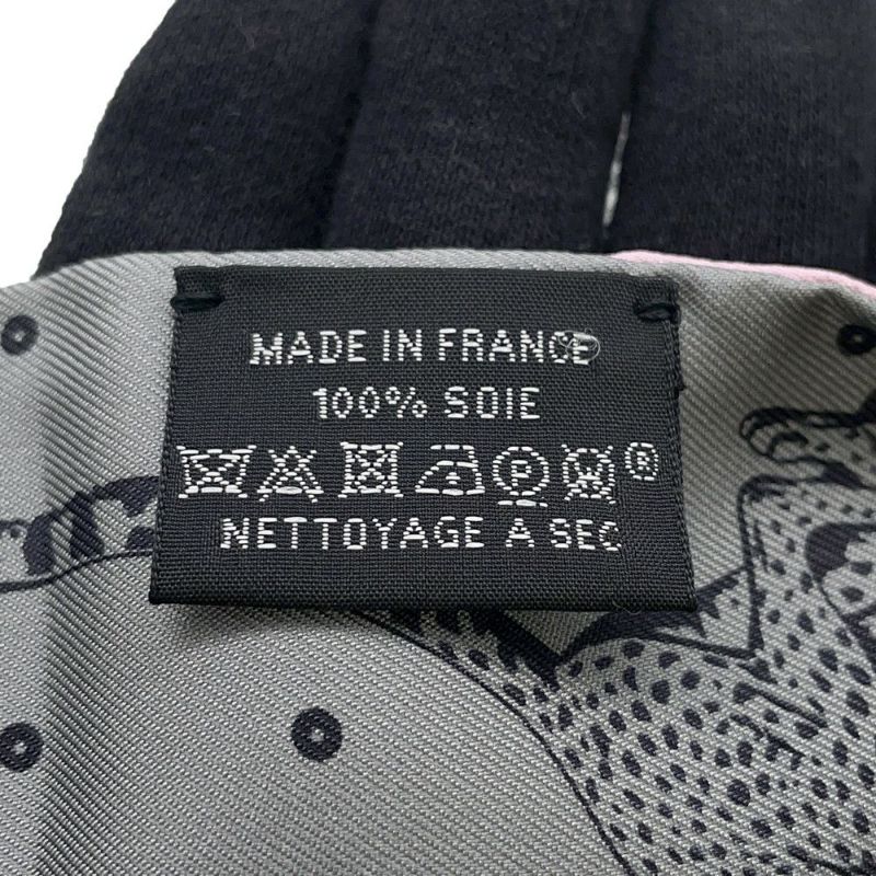 エルメス スカーフ ツイリー チーター・バンダナ Guepards Bandana HERMES シルク リボン 2024秋冬