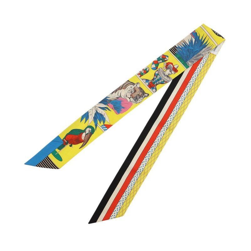 エルメス スカーフ ツイリー グラン・テアトル・ヌーヴォー Grand Theatre Nouveau HERMES シルクツイル 2022年春夏