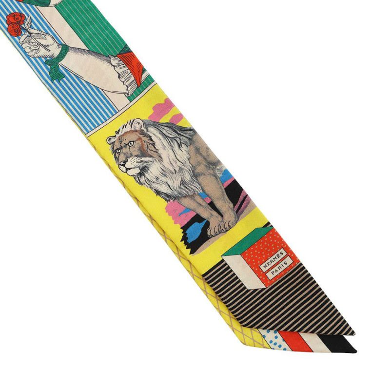 エルメス スカーフ ツイリー グラン・テアトル・ヌーヴォー Grand Theatre Nouveau HERMES シルクツイル 2022年春夏