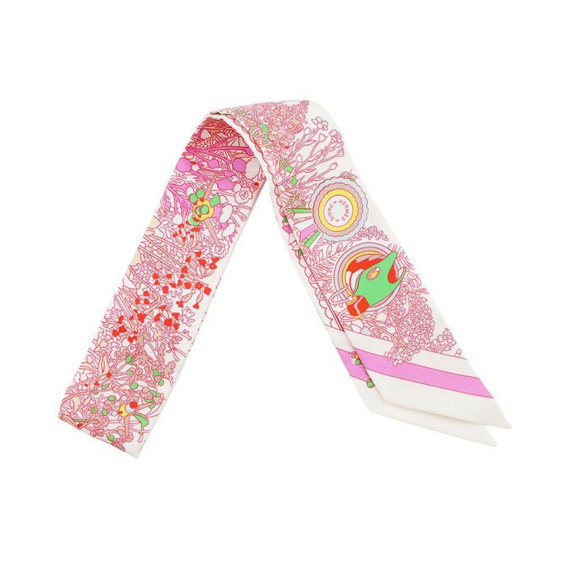 エルメス スカーフ ツイリー ポニー・ピット・ストップ Pony Pit Stop HERMES シルクツイル 2025年秋冬