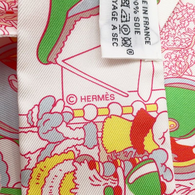 エルメス スカーフ ツイリー ポニー・ピット・ストップ Pony Pit Stop HERMES シルクツイル 2025年秋冬