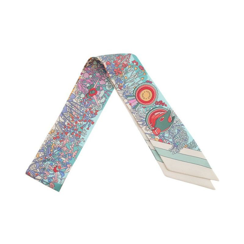 エルメス スカーフ ツイリー ポニー・ピット・ストップ Pony Pit Stop HERMES シルクツイル 2025年秋冬