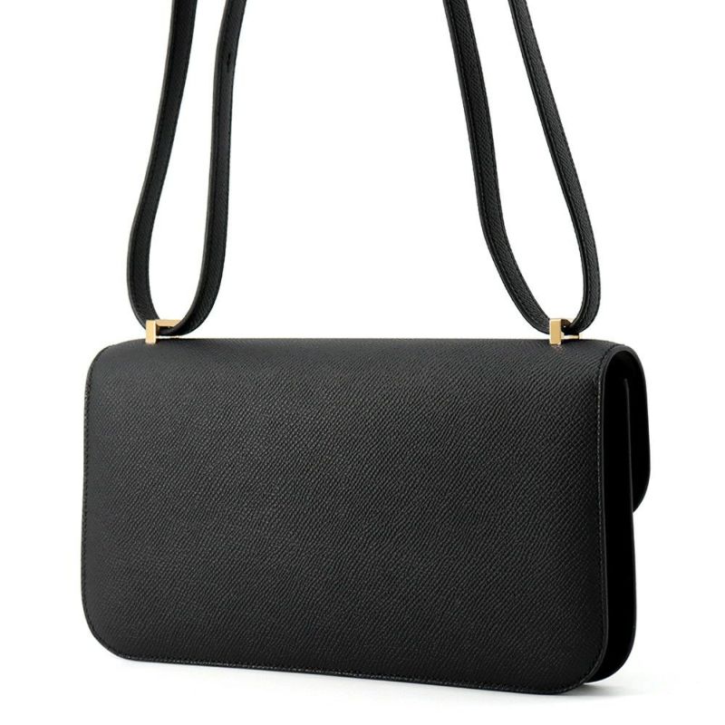 エルメス コンスタンス エラン ミロワール ブラック/ゴールド金具 エプソン K刻印 黒