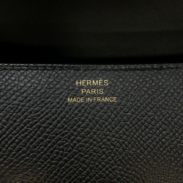 エルメス コンスタンス エラン ミロワール ブラック/ゴールド金具 エプソン K刻印 黒