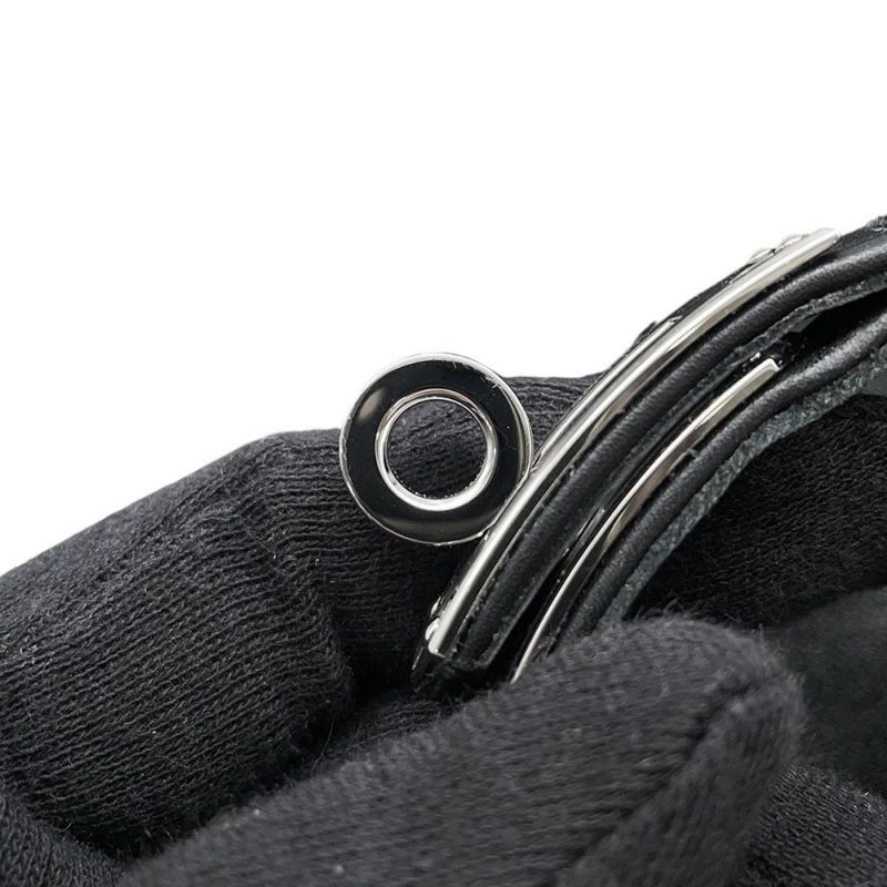 エルメス バレエシューズ ケリー レディースサイズ37 1/2 HERMES 靴 黒