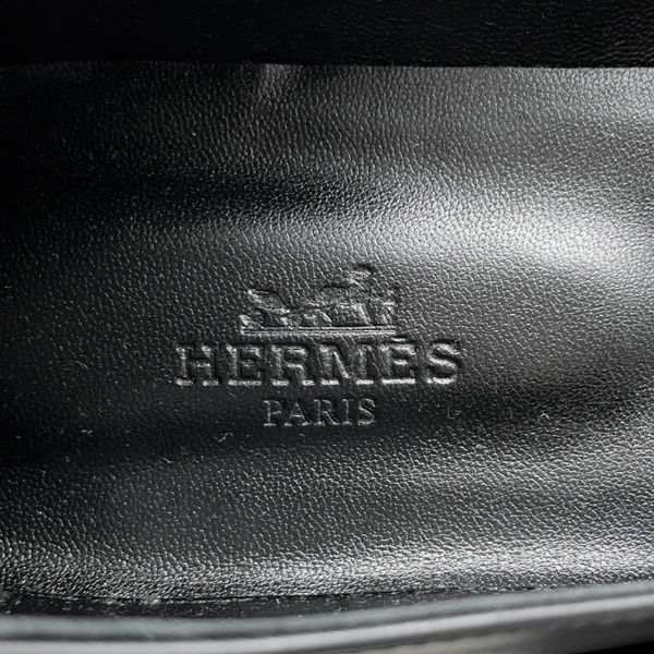 エルメス バレエシューズ ケリー レディースサイズ37 1/2 HERMES 靴 黒