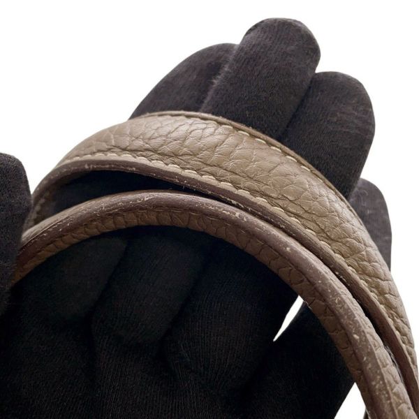 エルメス トートバッグ ヴィクトリア2 35 エトゥープ/シルバー金具 トリヨンクレマンス U刻印