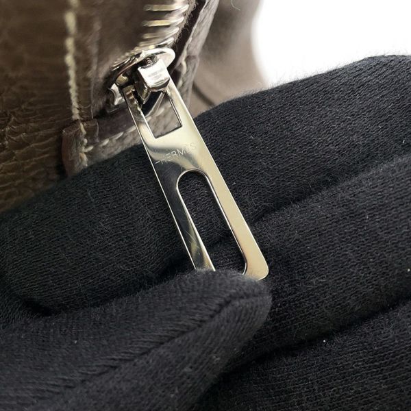 エルメス トートバッグ ヴィクトリア2 35 エトゥープ/シルバー金具 トリヨンクレマンス U刻印