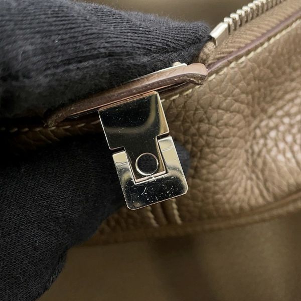 エルメス トートバッグ ヴィクトリア2 35 エトゥープ/シルバー金具 トリヨンクレマンス U刻印