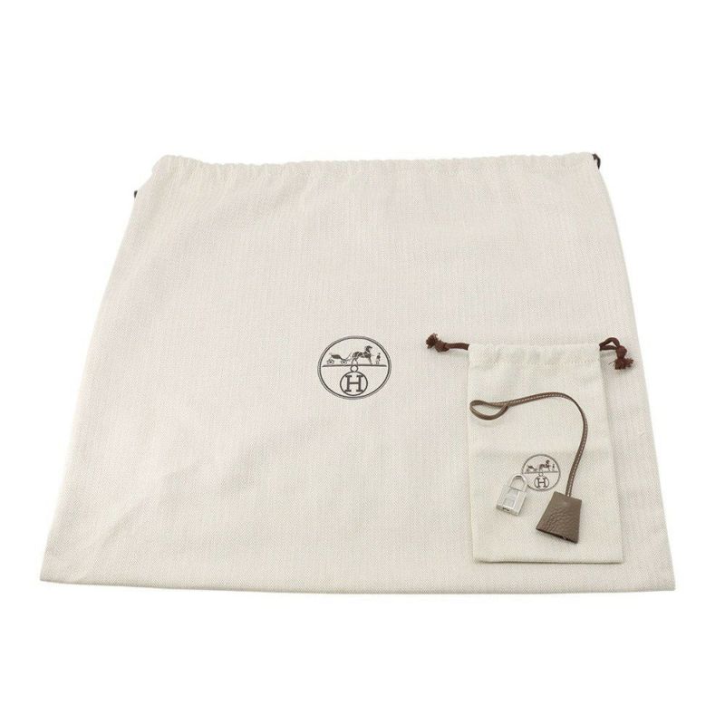 エルメス トートバッグ ヴィクトリア2 35 エトゥープ/シルバー金具 トリヨンクレマンス U刻印