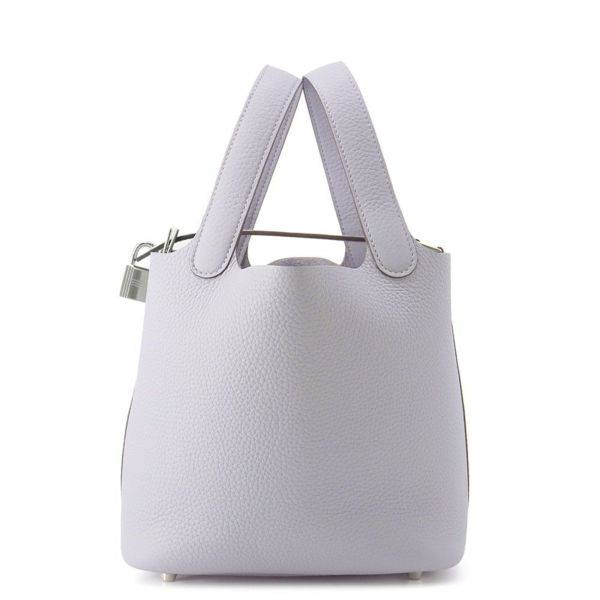 エルメス ハンドバッグ ピコタンロックPM グリパンタン/シルバー金具 トリヨンクレマンス K刻印