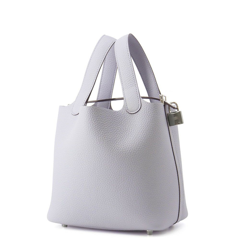 エルメス ハンドバッグ ピコタンロックPM グリパンタン/シルバー金具 トリヨンクレマンス K刻印