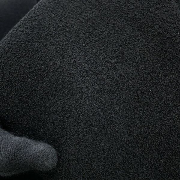 シャネル ジャケット ノーカラー カメリアボタン ウール レディースサイズ44 P52753 CHANEL アウター 黒