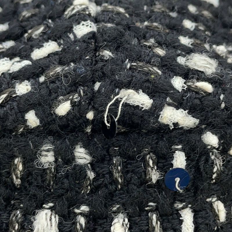 シャネル スカート ココマーク ツイード タイトスカート ウール レディースサイズ38 P65335 CHANEL 黒