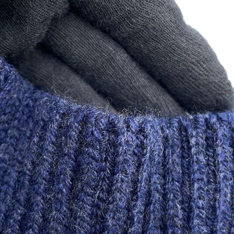 エルメス セーター 馬のリボン飾り ツイルレーヌ ハイネックニット カシミヤ シルク レディースサイズ34 HERMES