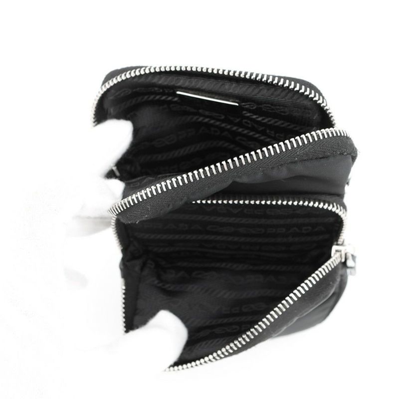 プラダ スマートフォンケース Re-Nylon ナイロン 2ZT024 PRADA 黒