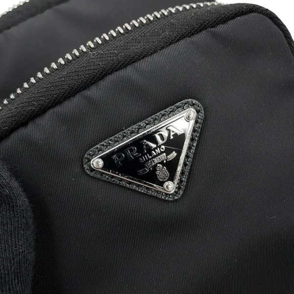 プラダ スマートフォンケース Re-Nylon ナイロン 2ZT024 PRADA 黒