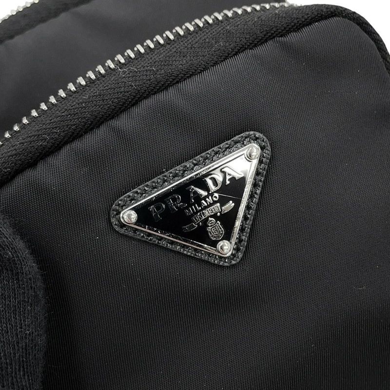 プラダ スマートフォンケース Re-Nylon ナイロン 2ZT024 PRADA 黒
