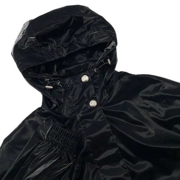 シャネル ブルゾン ビジューボタン テクニカルファブリック ブルゾン レディースサイズ36 P77341 CAHNEL アウター 黒