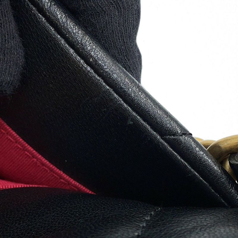 シャネル チェーンショルダーバッグ マトラッセ ココマーク CHANEL19 ラムスキン AS1160 CHANEL 2way 黒