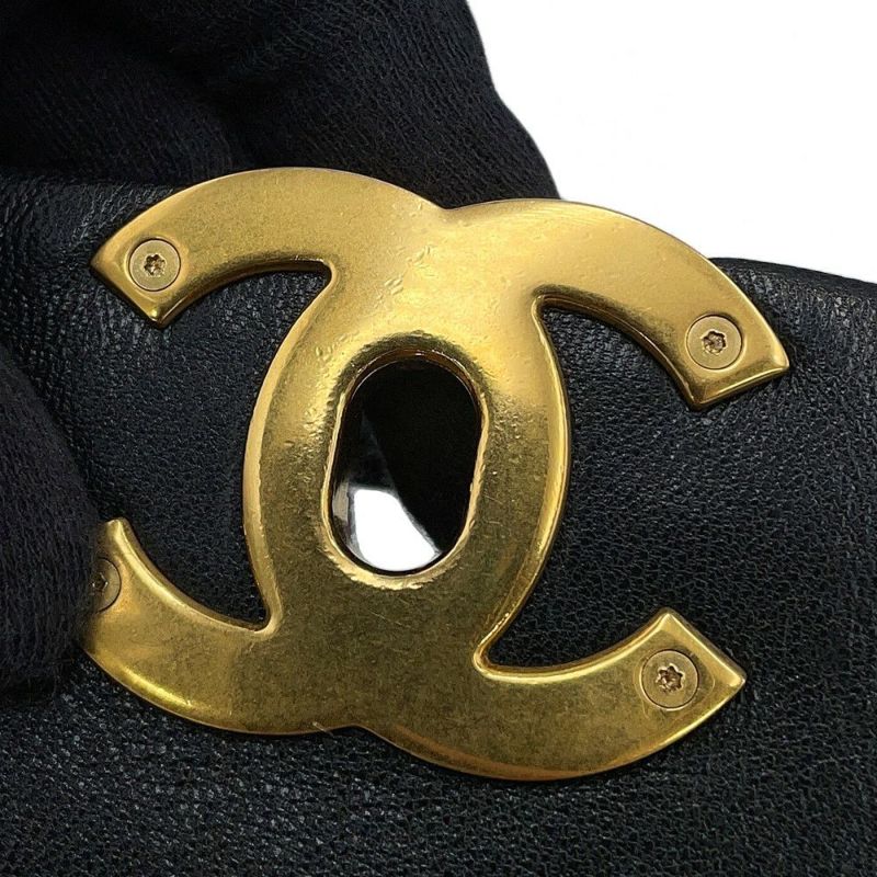シャネル チェーンショルダーバッグ マトラッセ ココマーク CHANEL19 ラムスキン AS1160 CHANEL 2way 黒