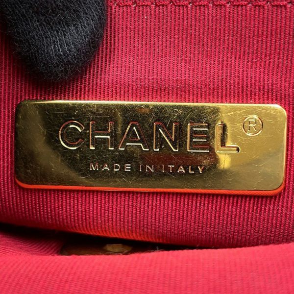シャネル チェーンショルダーバッグ マトラッセ ココマーク CHANEL19 ラムスキン AS1160 CHANEL 2way 黒
