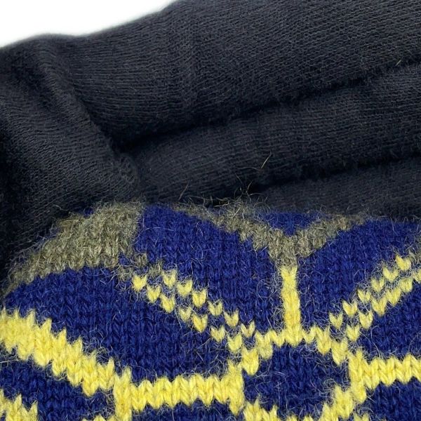 シャネル チェーンショルダーバッグ ココマーク ダブルチェーン A90848 ニット 2015年プレフォールシーズン