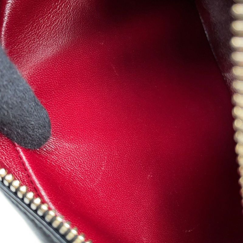 グッチ チェーンショルダーバッグ GGマーモント キルティング スモール 798715 GUCCI 黒