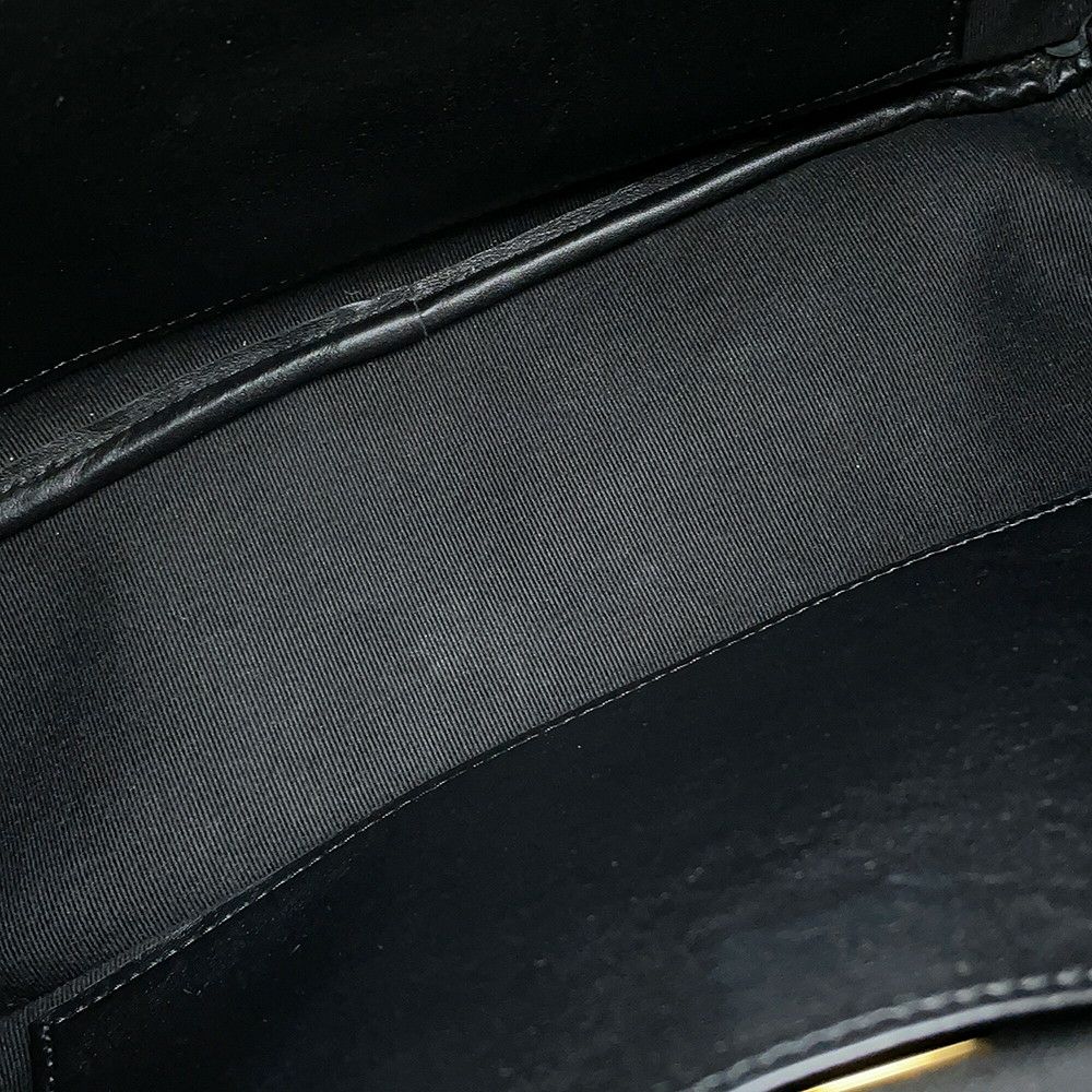 シャネル ハンドバッグ マトラッセ ココマーク ボーリングバッグ カーフレザー CHANEL 2WAY 黒